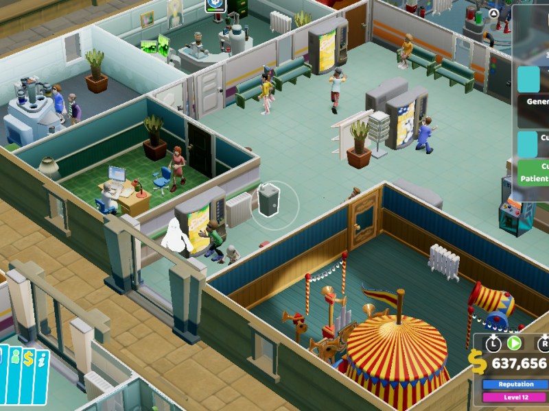 Two Point Hospital: balancing player feedback and flavour with&nbsp;barks.